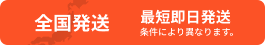 全国発送 最短翌日発送